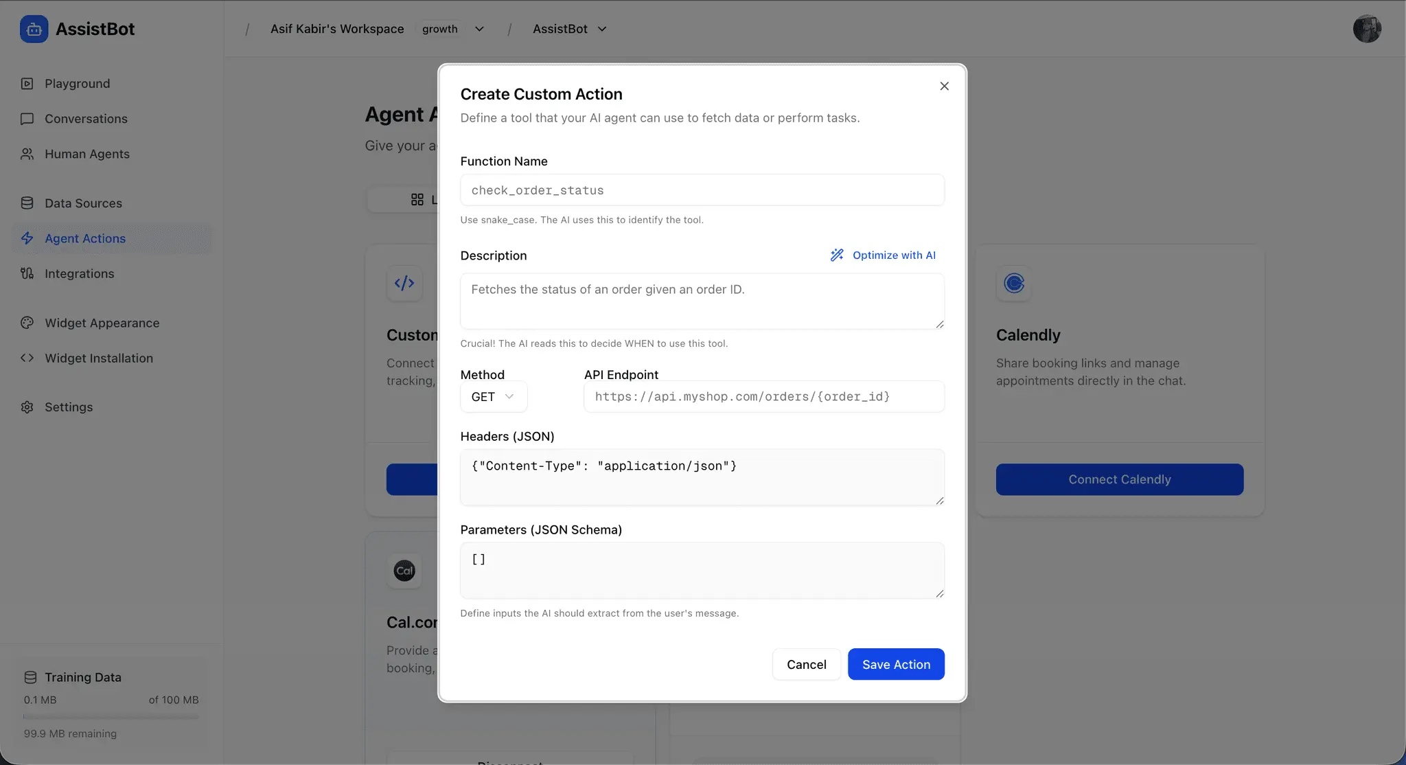 Screenshot 4 of AssistBot