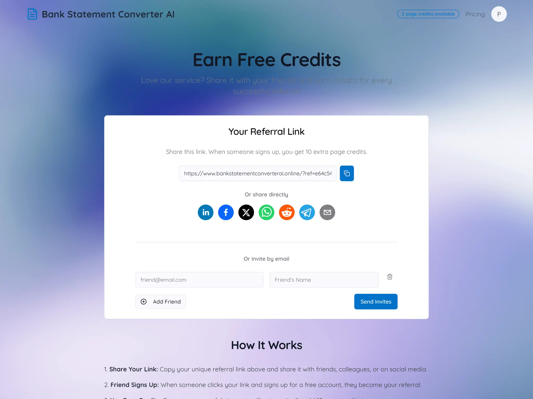 Screenshot 4 of Bank Statement Converter