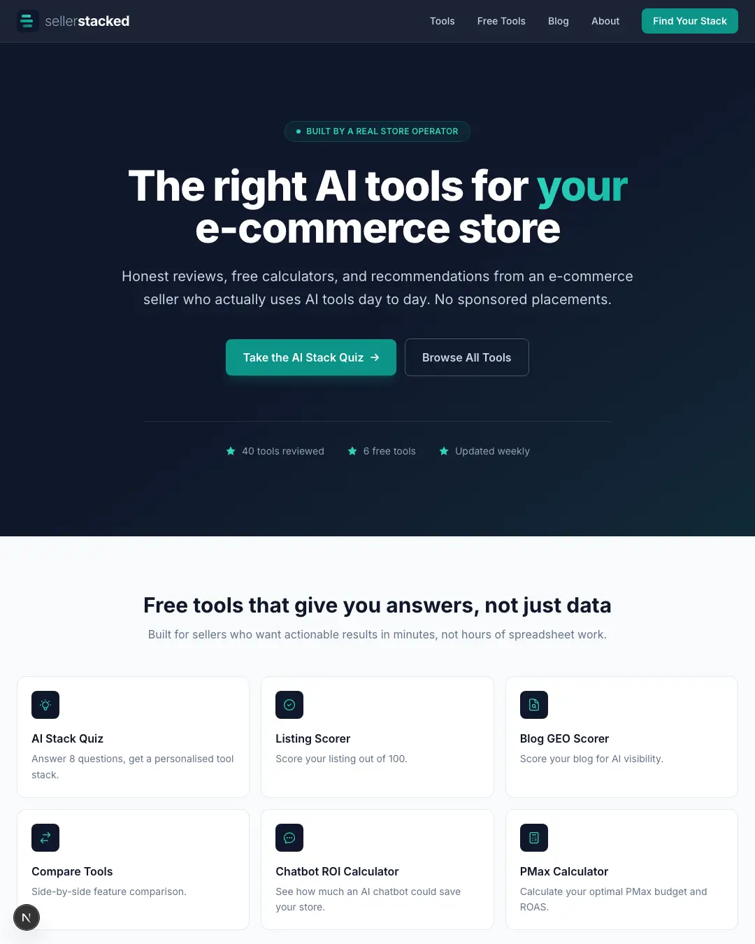 Screenshot 3 of Seller Stacked
