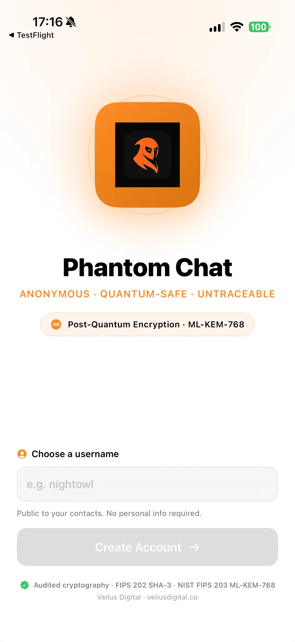 Screenshot 2 of Phantom Chat