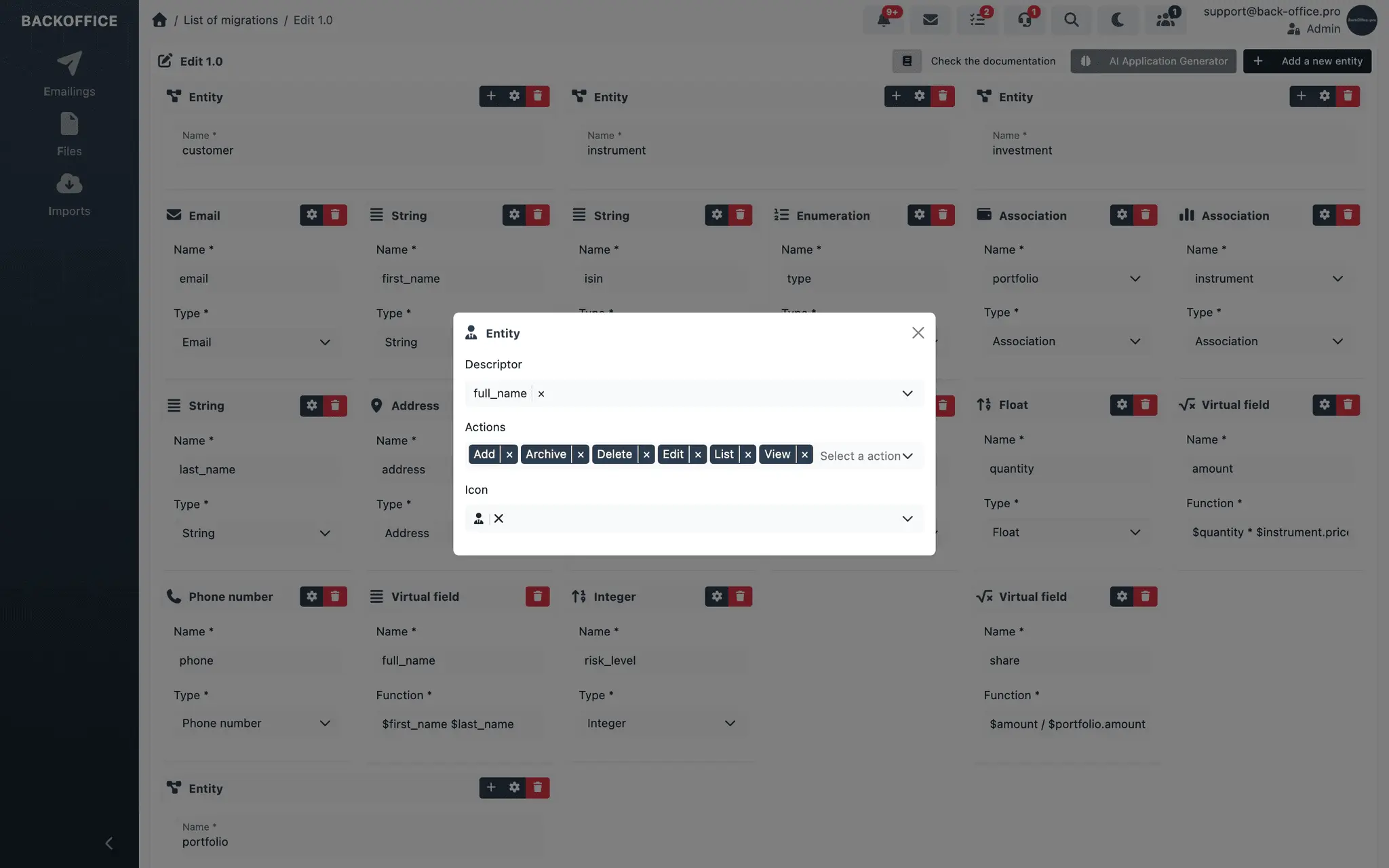 Screenshot 2 of Back-Office.pro