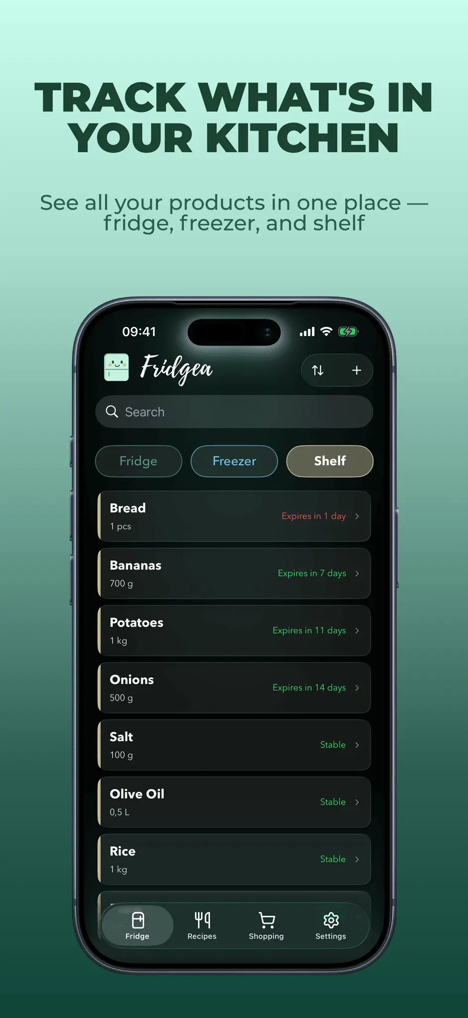 Screenshot 3 of Fridgea