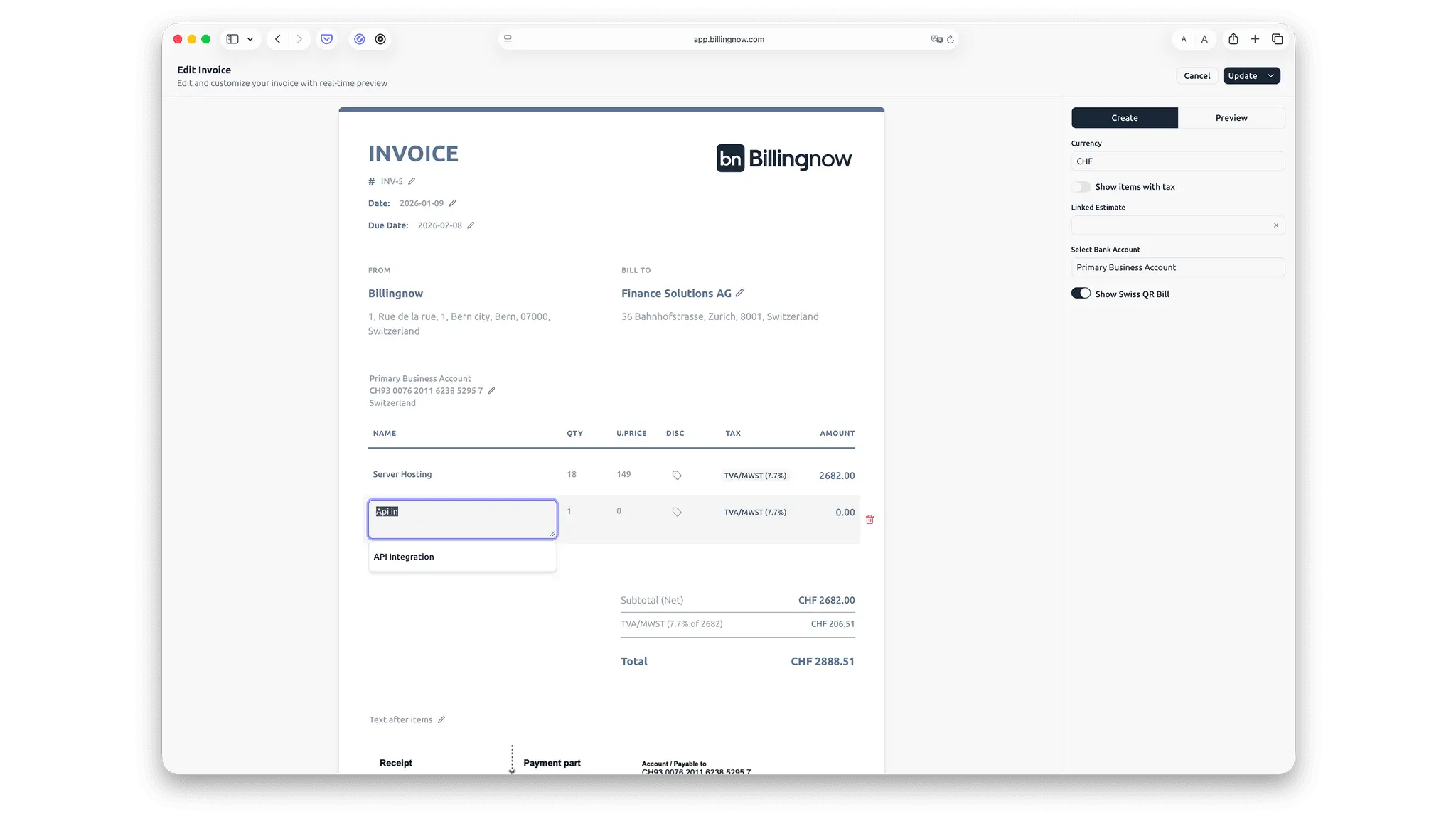 Screenshot 5 of Billing Now