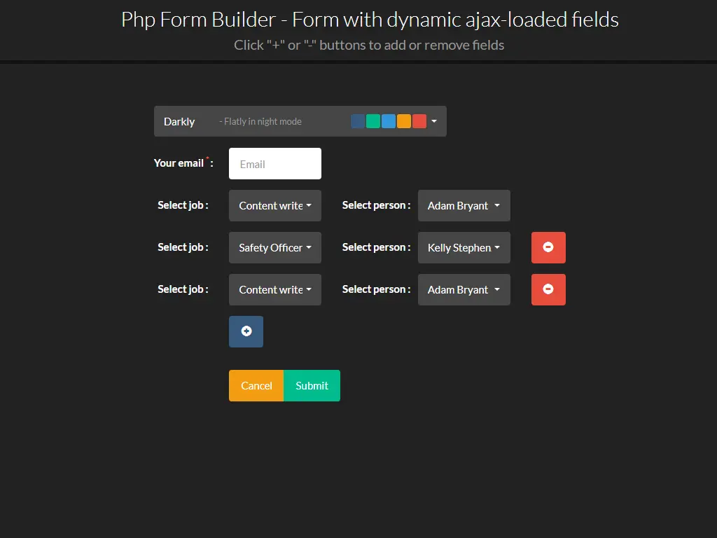 Screenshot 5 of PHP Form Builder