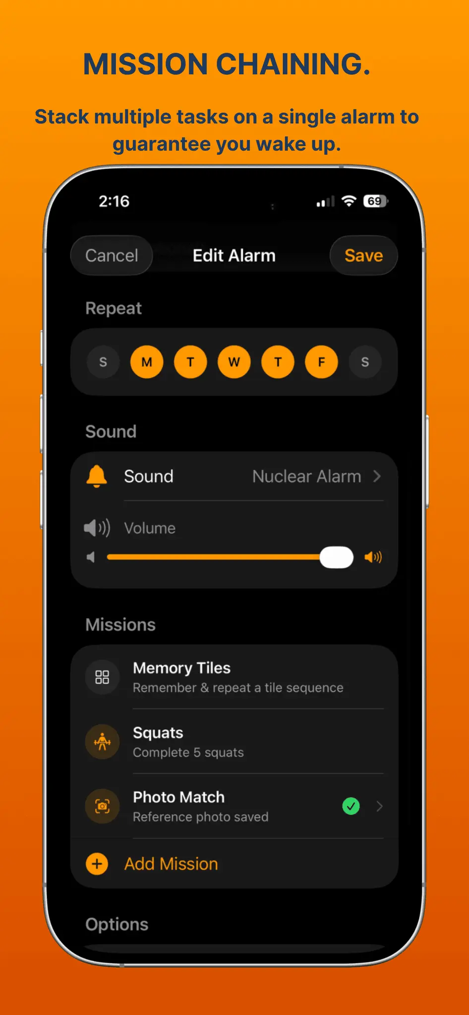 Screenshot 5 of Wake - Loud Alarm & Missions