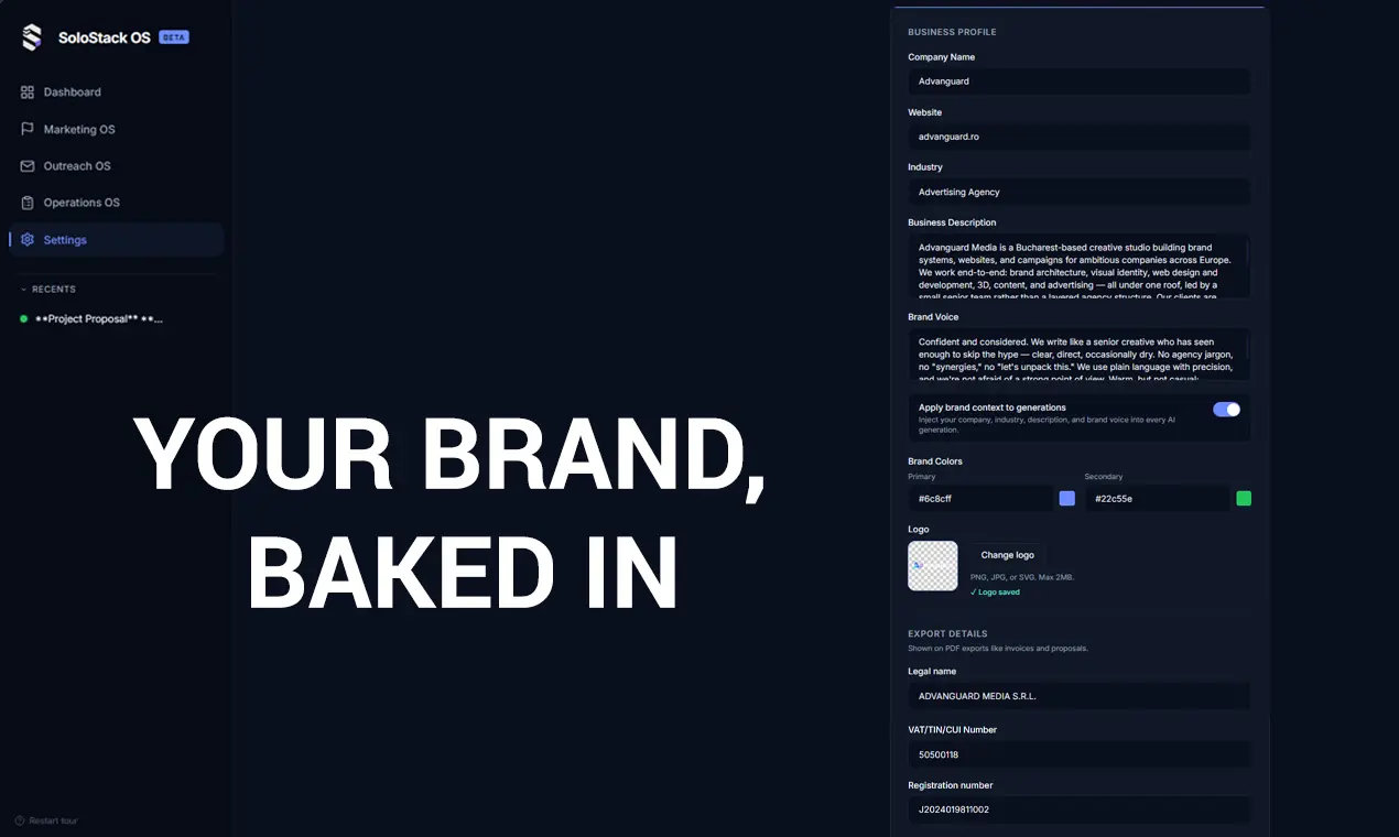 Screenshot 2 of SoloStack OS