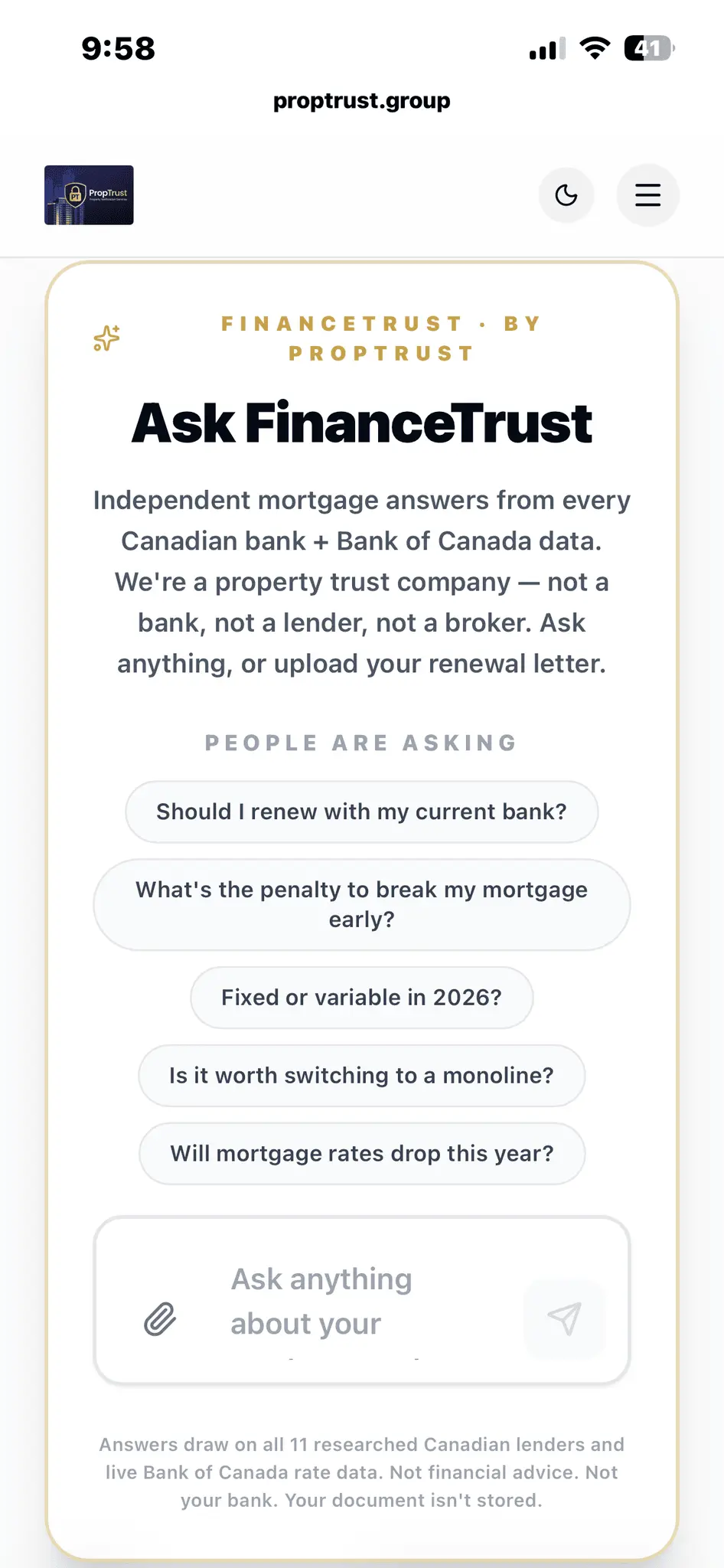 Screenshot 4 of PropTrust