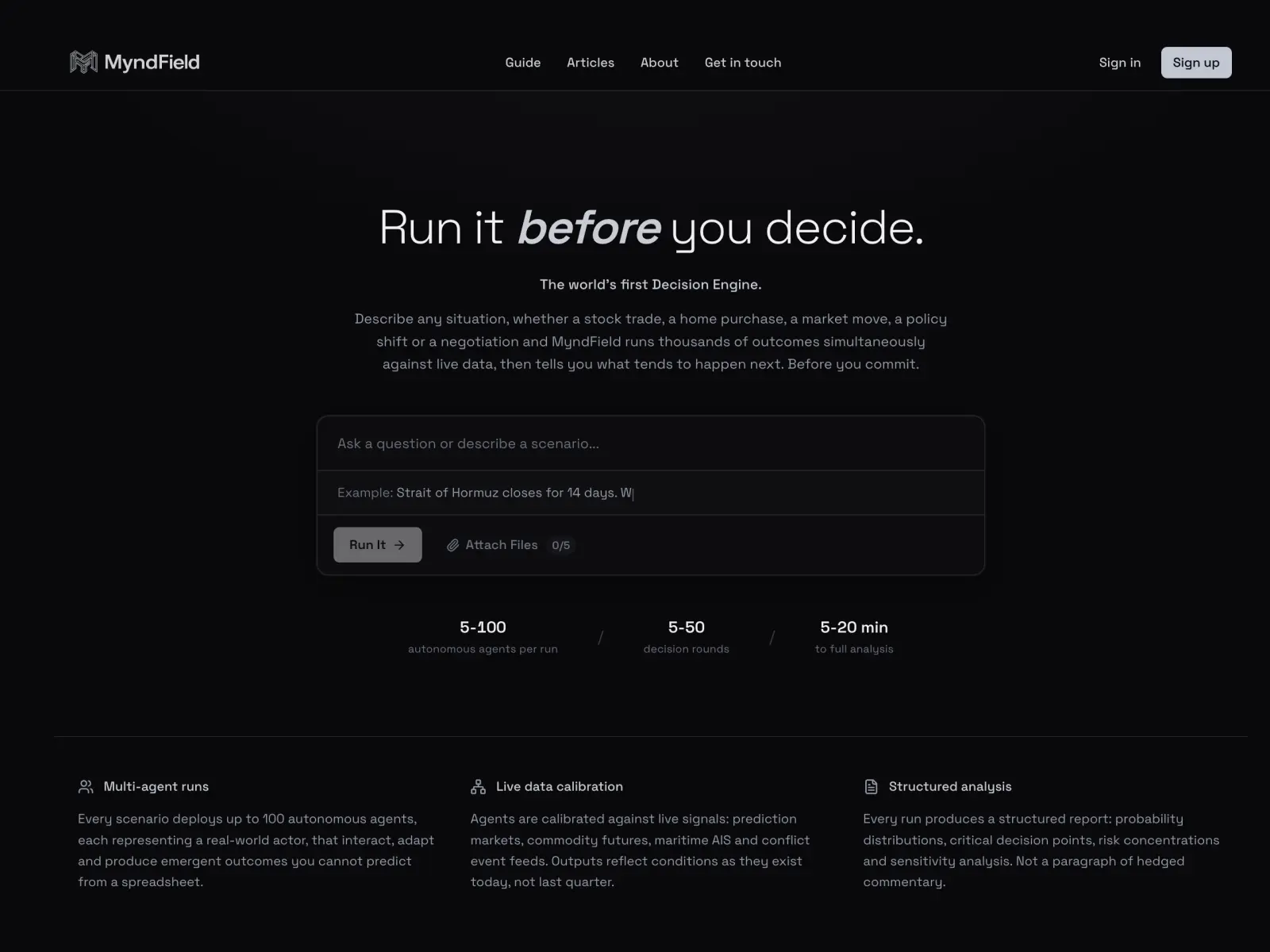 Screenshot 1 of MyndField