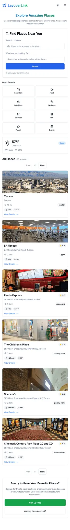 Screenshot 4 of LayoverLink