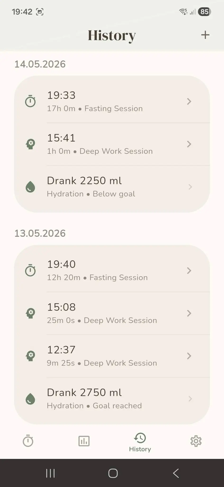 Screenshot 6 of Focus Fasting