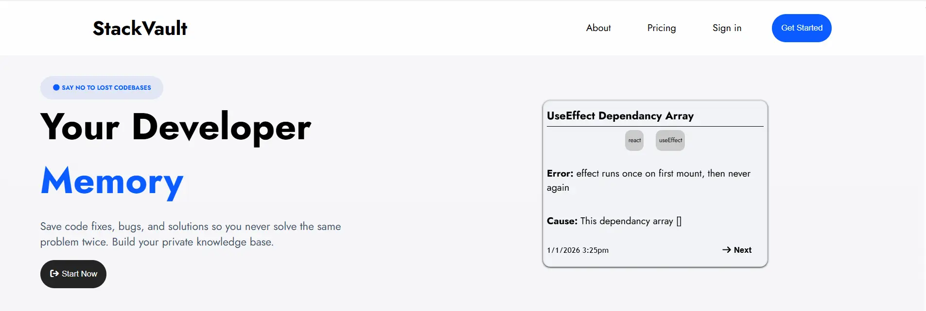 Screenshot 2 of StackVault
