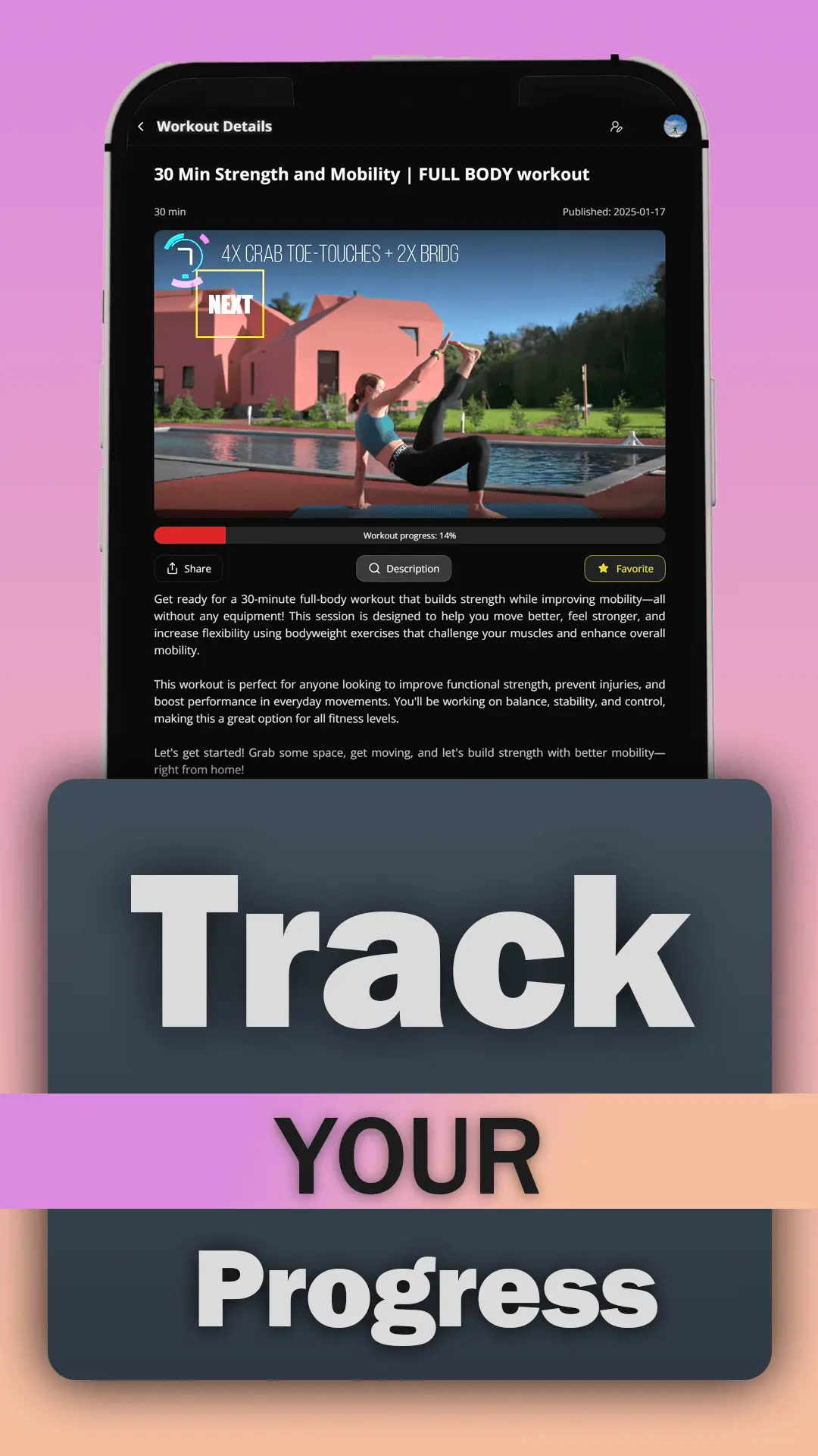 Screenshot 4 of Joy2Move - Fitness at Home