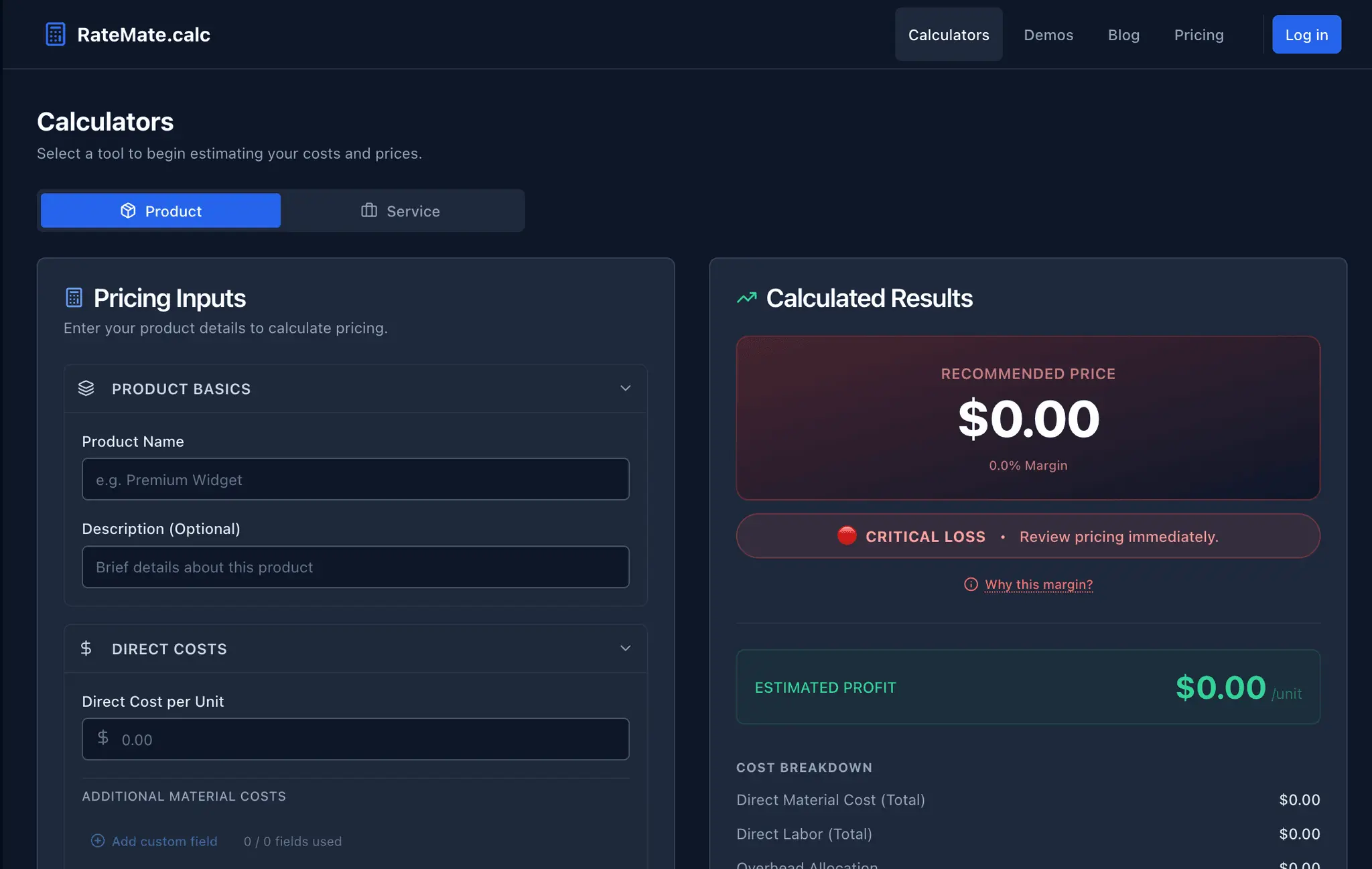 Screenshot 4 of RateMate.calc