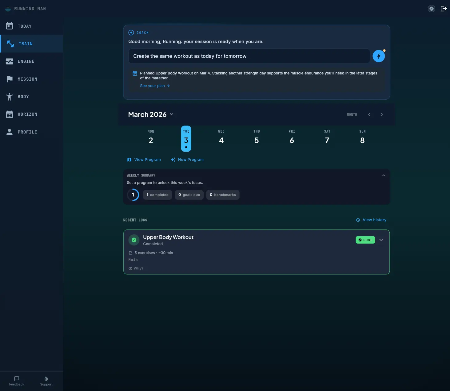 Screenshot 8 of Pelaris AI Fitness Coaching