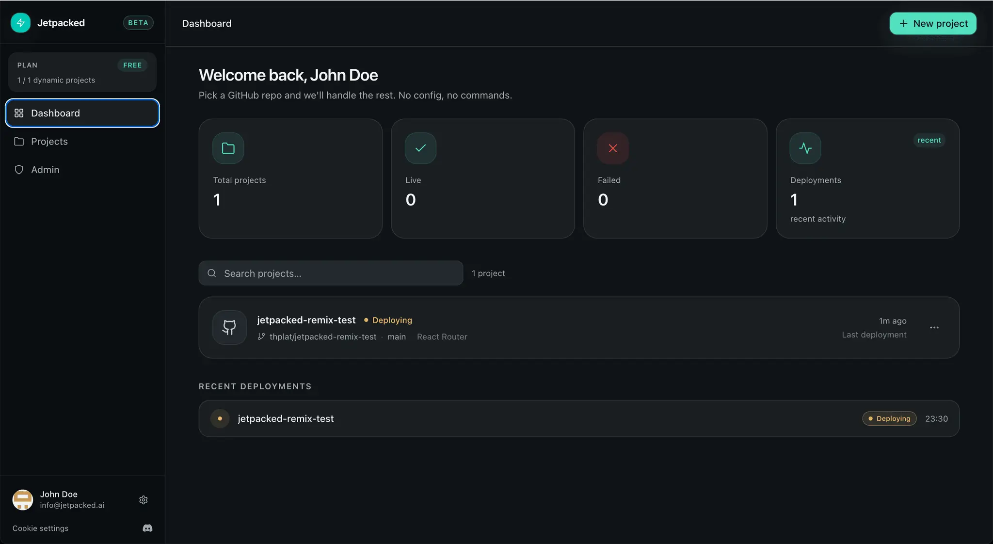 Screenshot 2 of Jetpacked