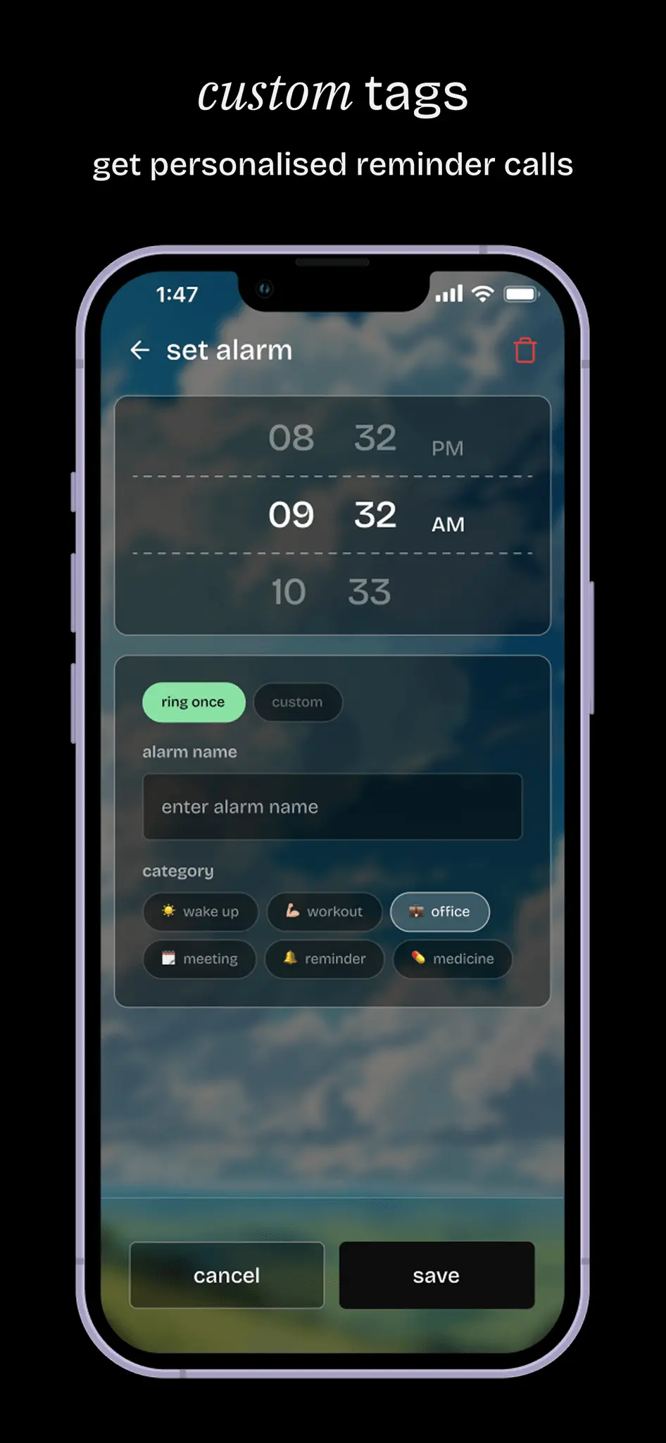 Screenshot 4 of mattrAlarm
