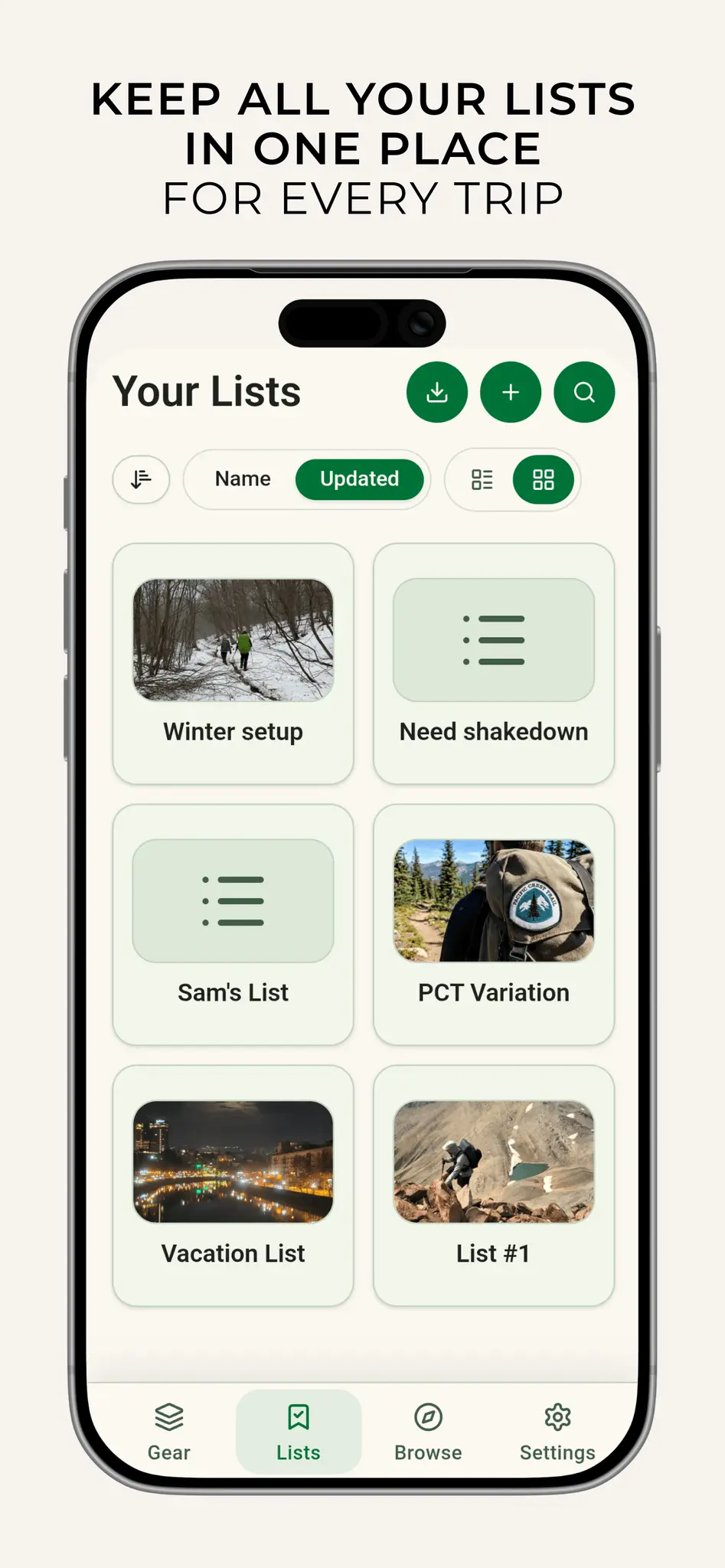 Screenshot 3 of MetaGear - Outdoor Gear Tracker