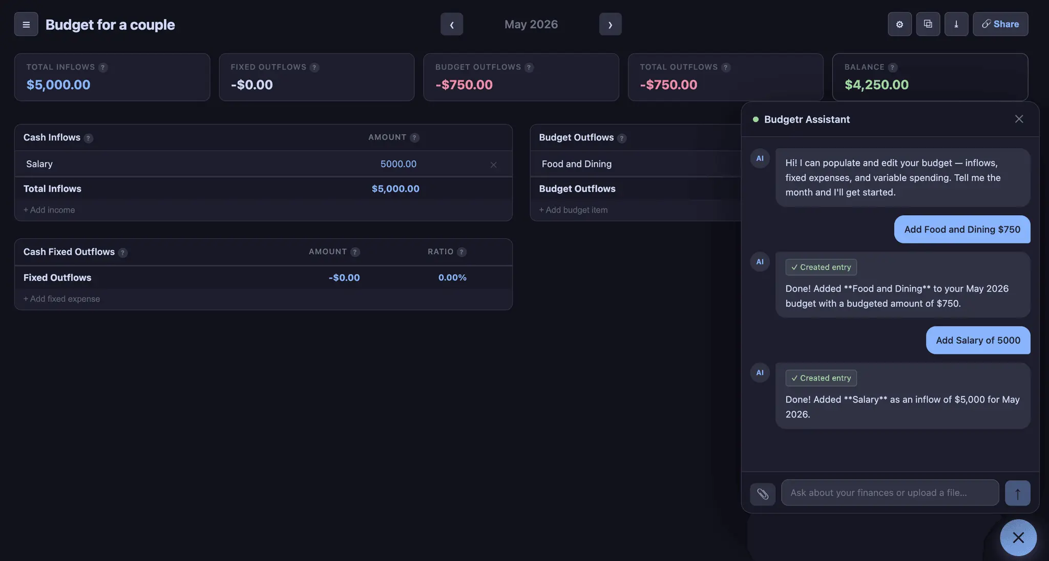 Screenshot 4 of Budgetrapp