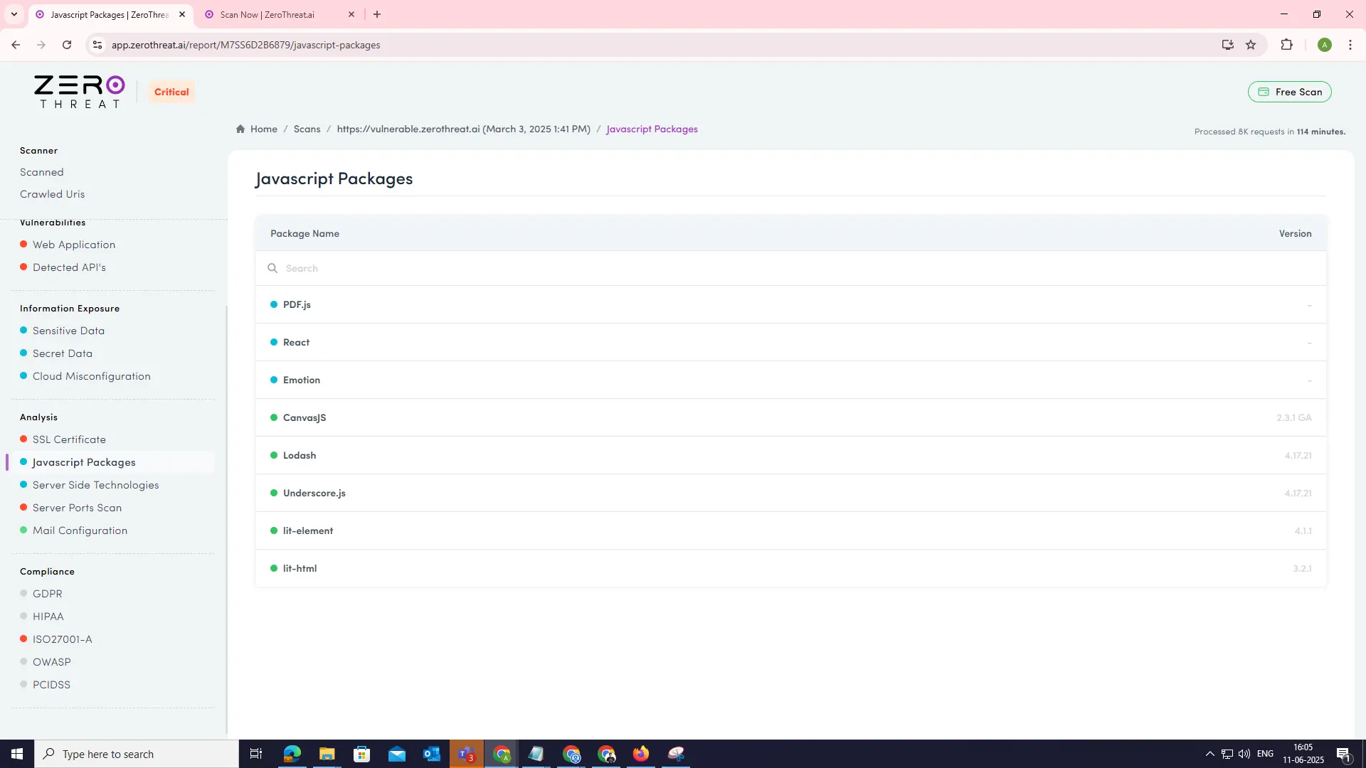 Screenshot 2 of ZeroThreat