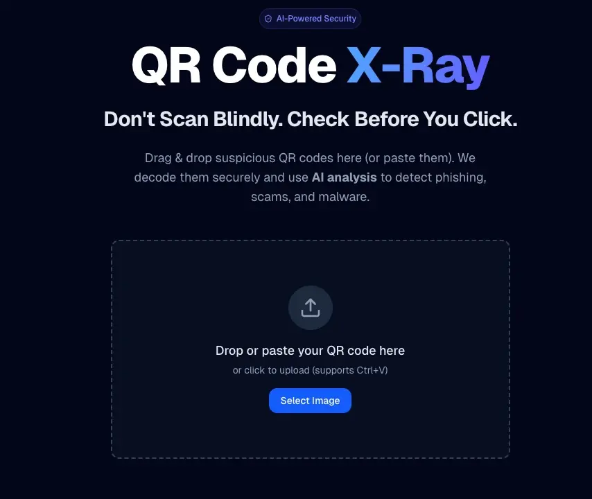 Screenshot 2 of QR Code X-Ray