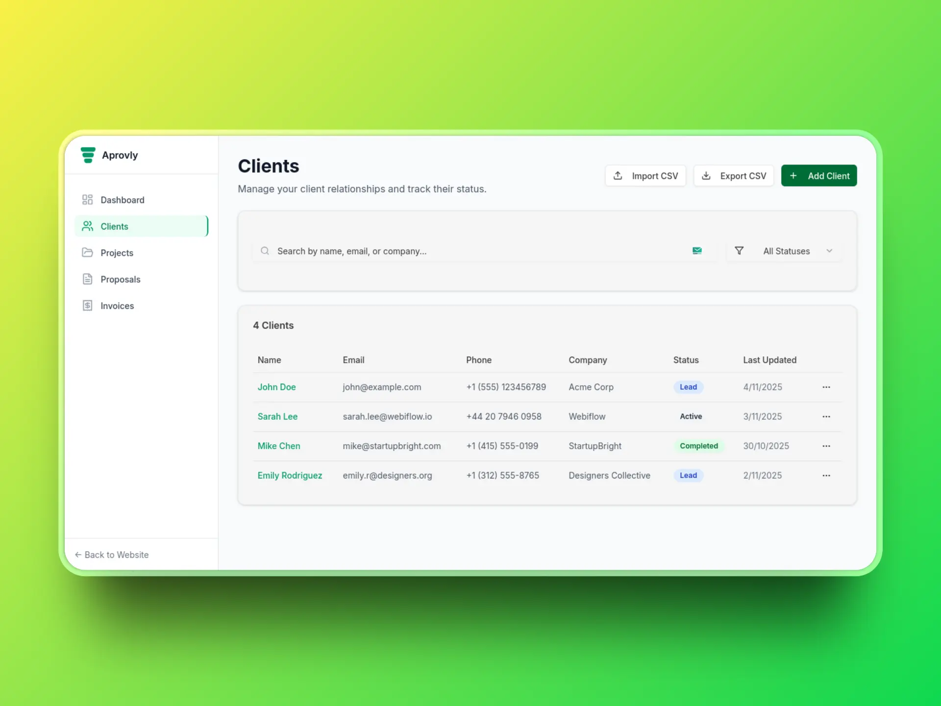 Screenshot 5 of Aprovly