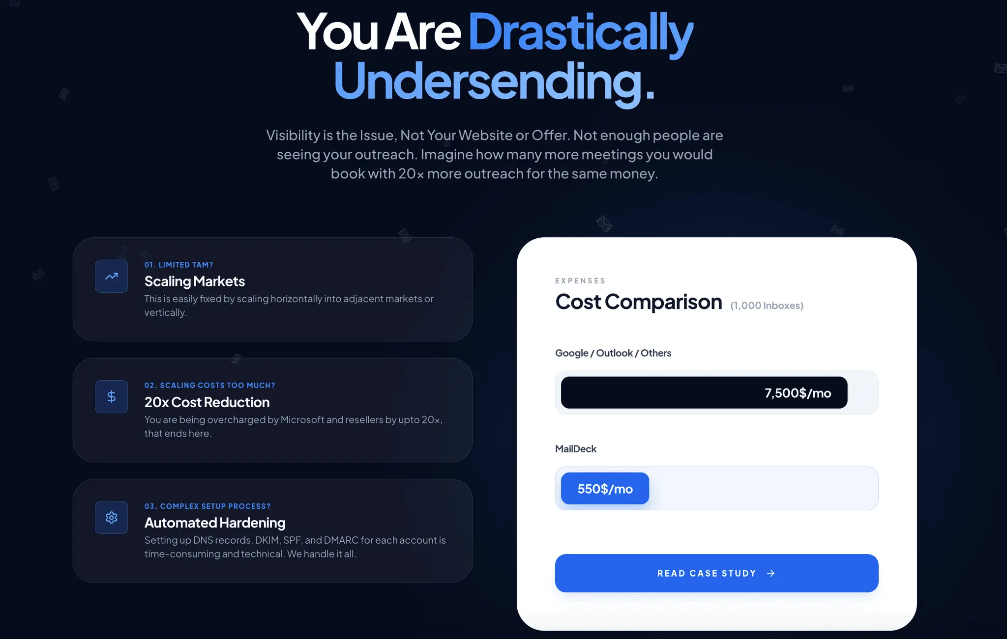 Screenshot 1 of https://maildeck.co/