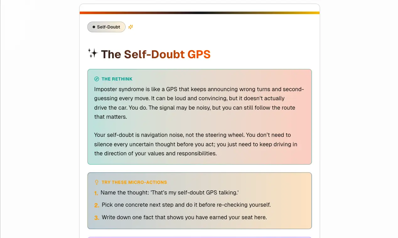 Screenshot 3 of Quick Rethink