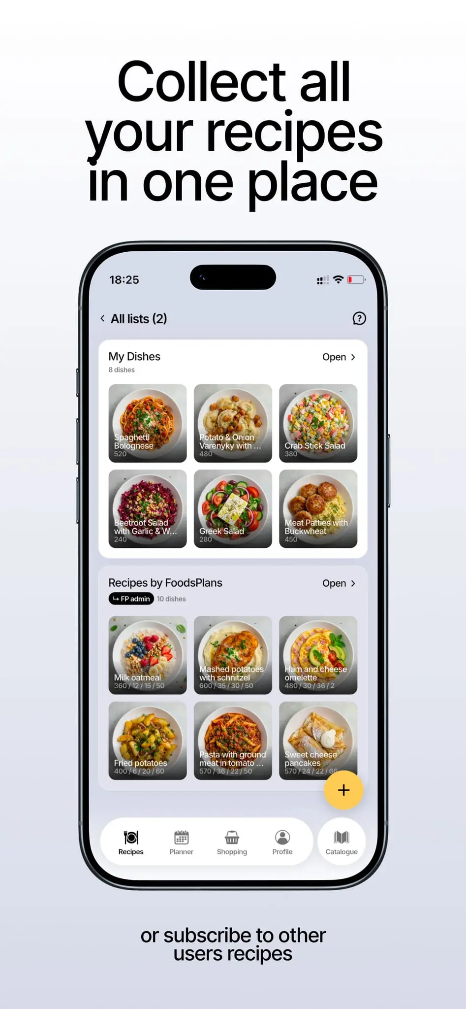 Screenshot 2 of FoodsPlans
