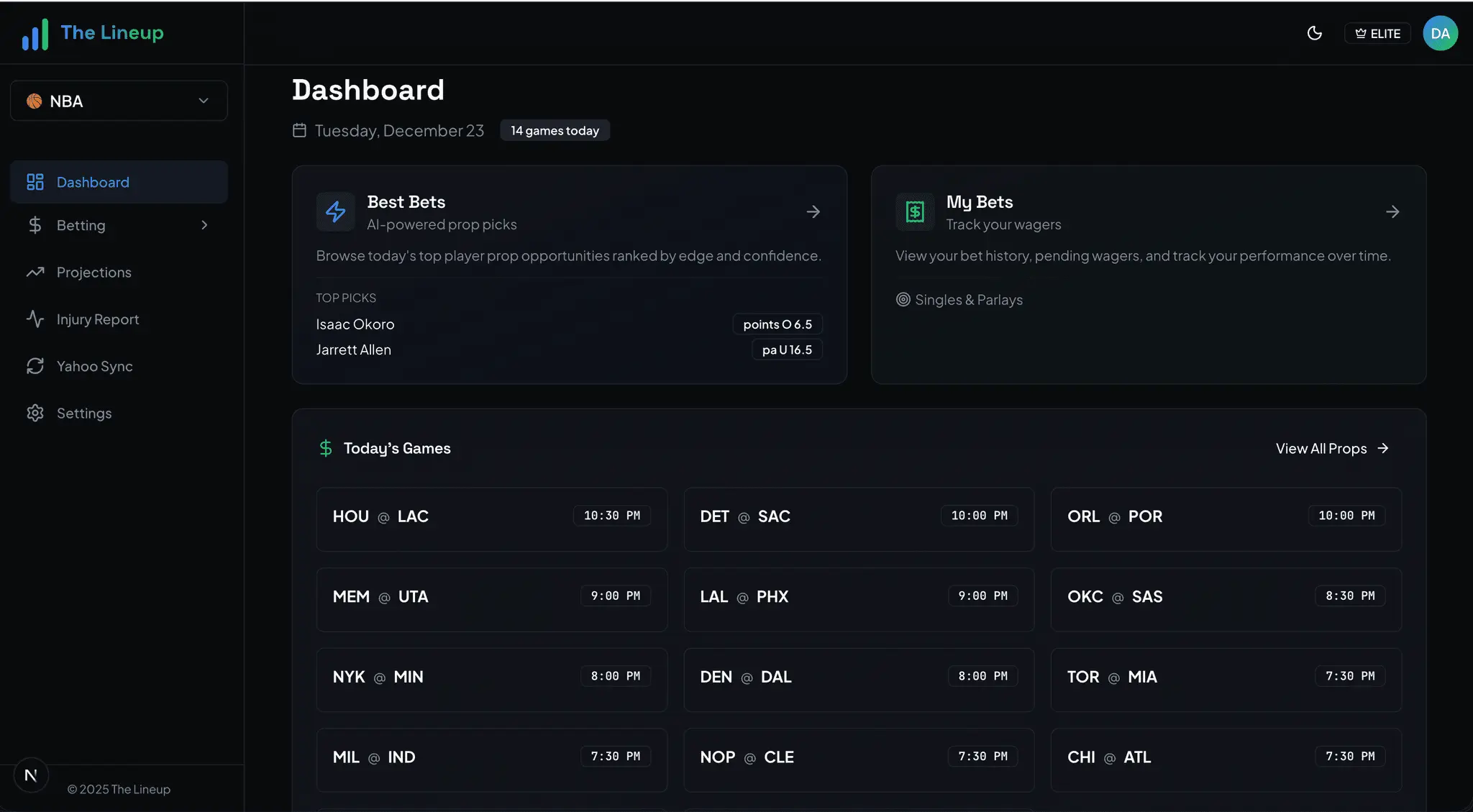 Screenshot 8 of THE LINEUP