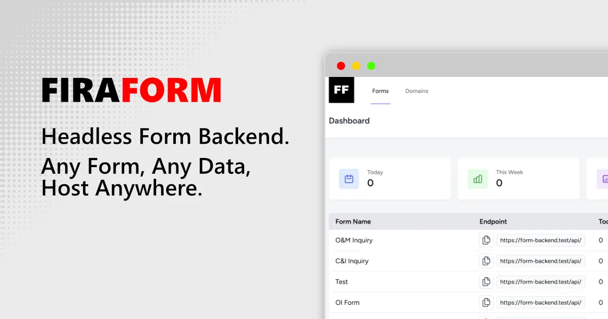 Screenshot 1 of FiraForm