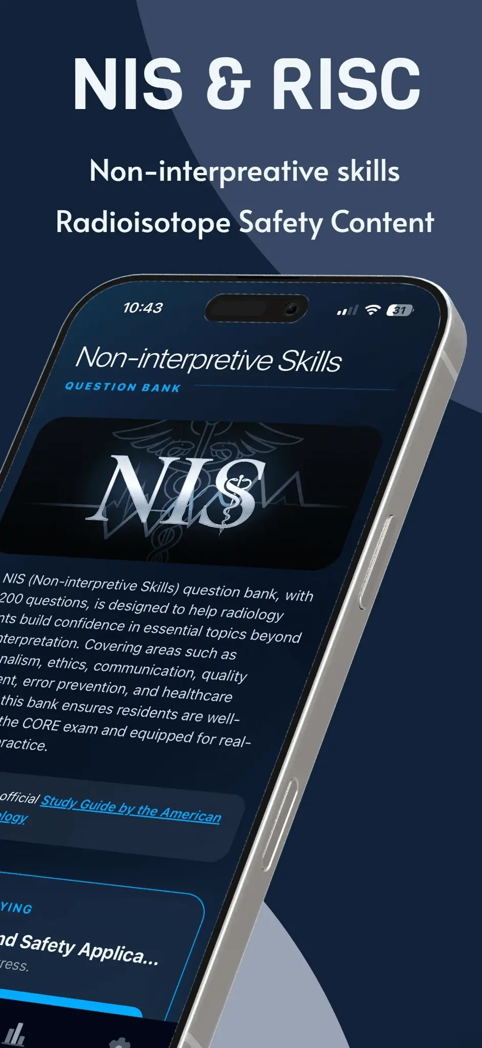 Screenshot 4 of Radiology Core QBank: NIS & RISC