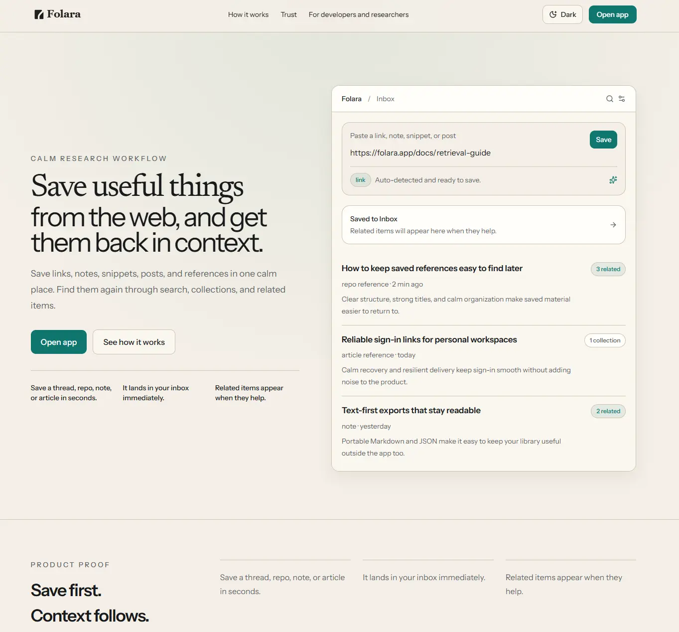 Screenshot 1 of Folara