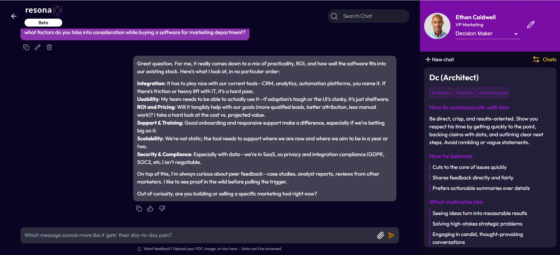Screenshot 4 of resonaX.ai