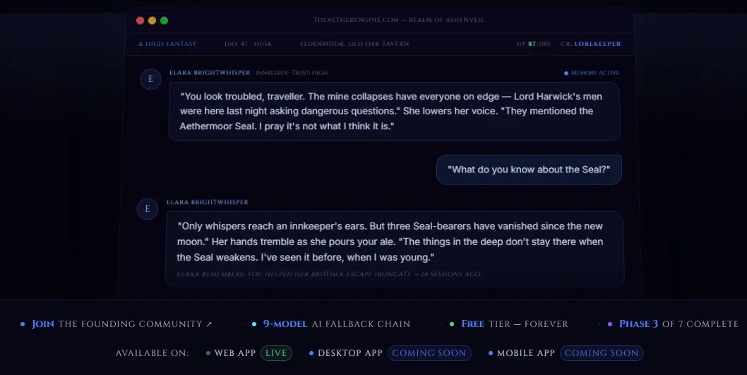 Screenshot 8 of The Aether Engine