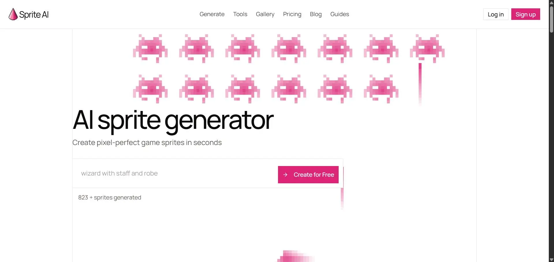 Screenshot 1 of Sprite-AI