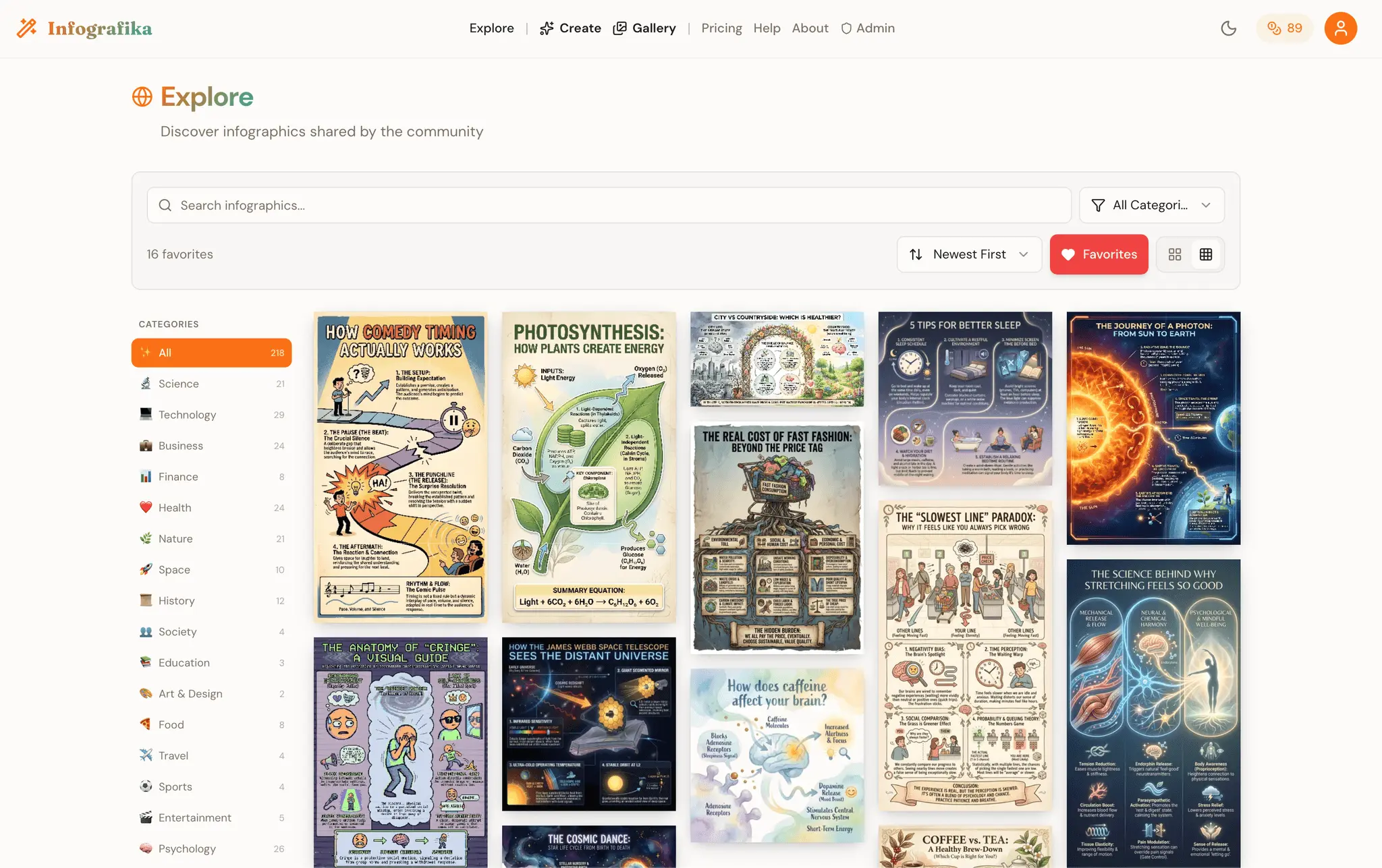 Screenshot 4 of Infografika - AI Infographic Generator
