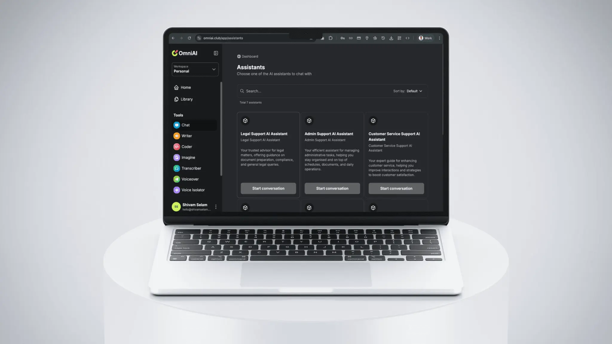 Screenshot 3 of omniai.club