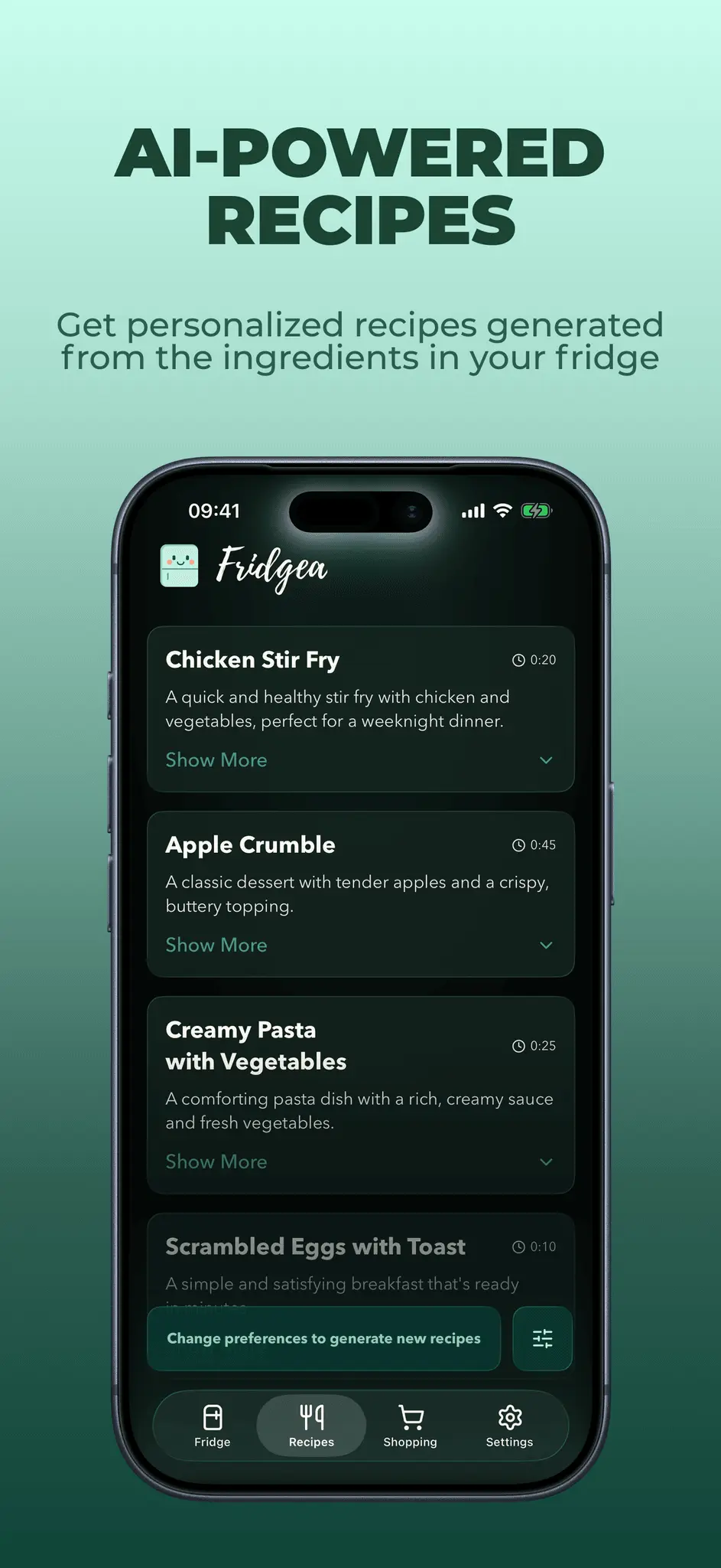 Screenshot 2 of Fridgea