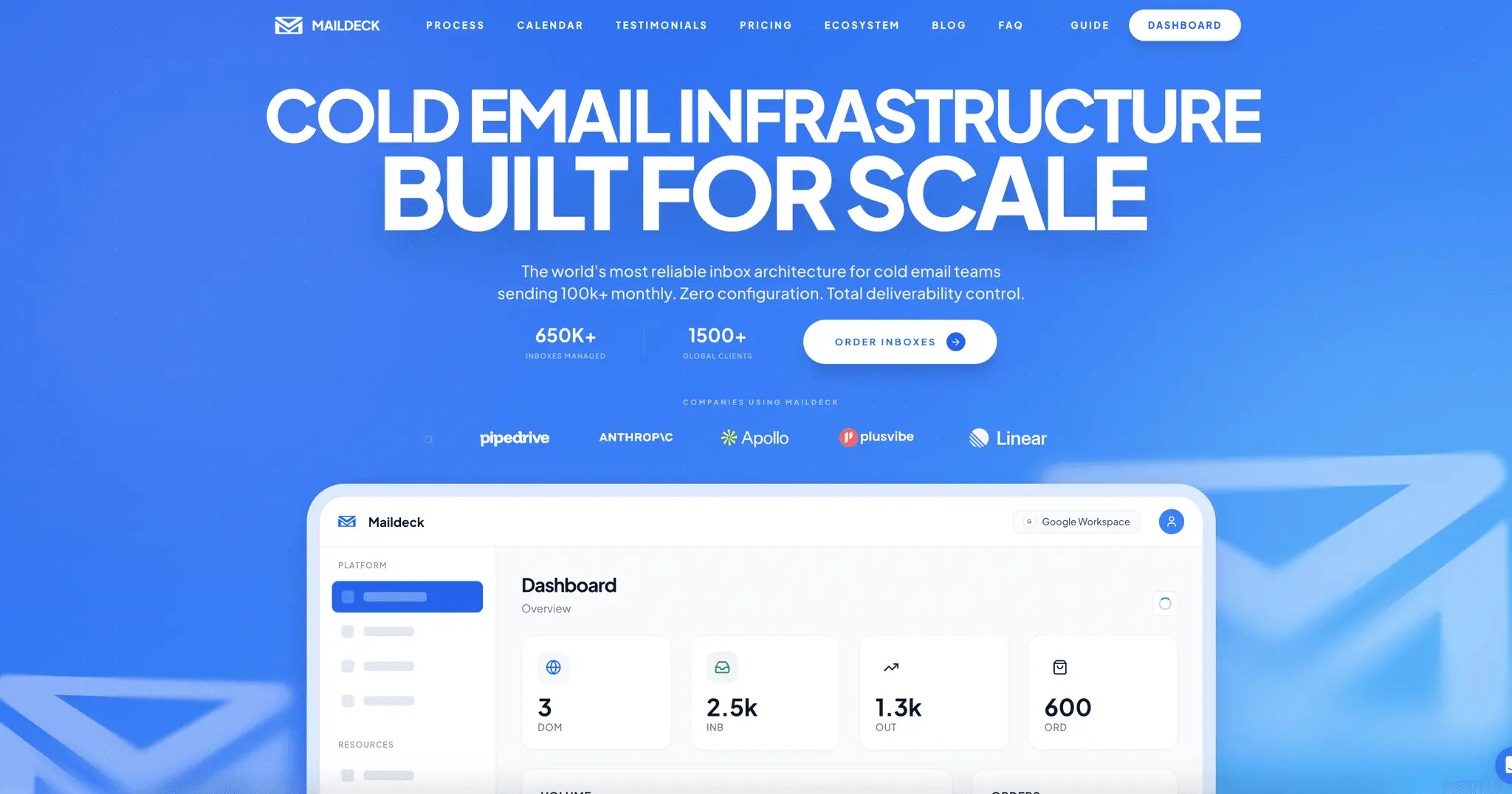 Screenshot 2 of https://maildeck.co/