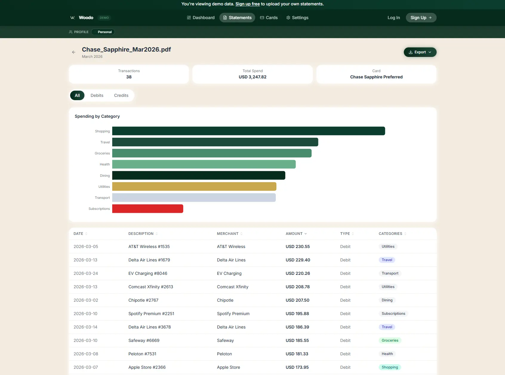 Screenshot 2 of Woodo Finance