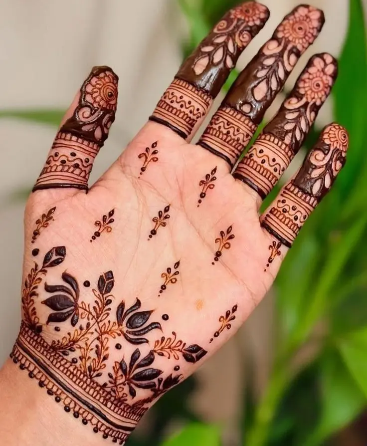 Screenshot 1 of Simple Mehndi Design