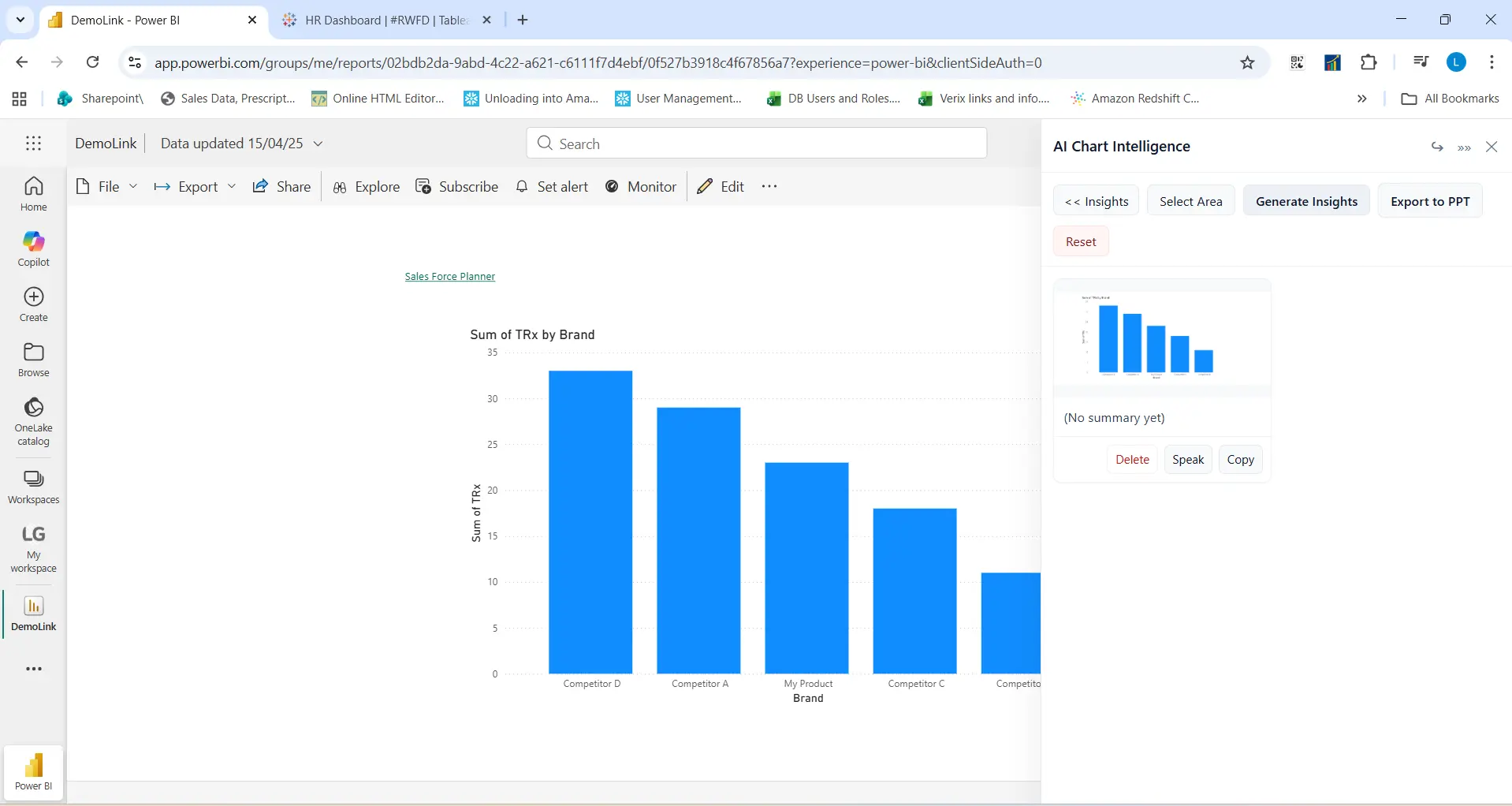 Screenshot 3 of AI Chart Intelligence