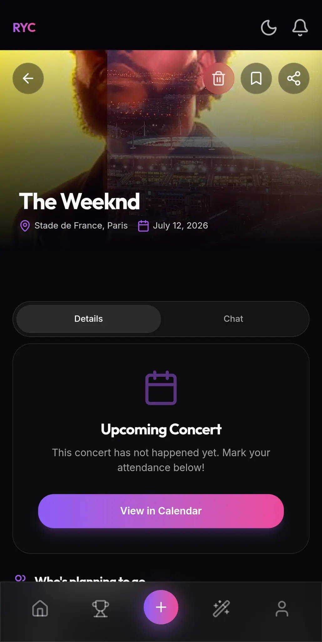 Screenshot 4 of Rate Your Concert