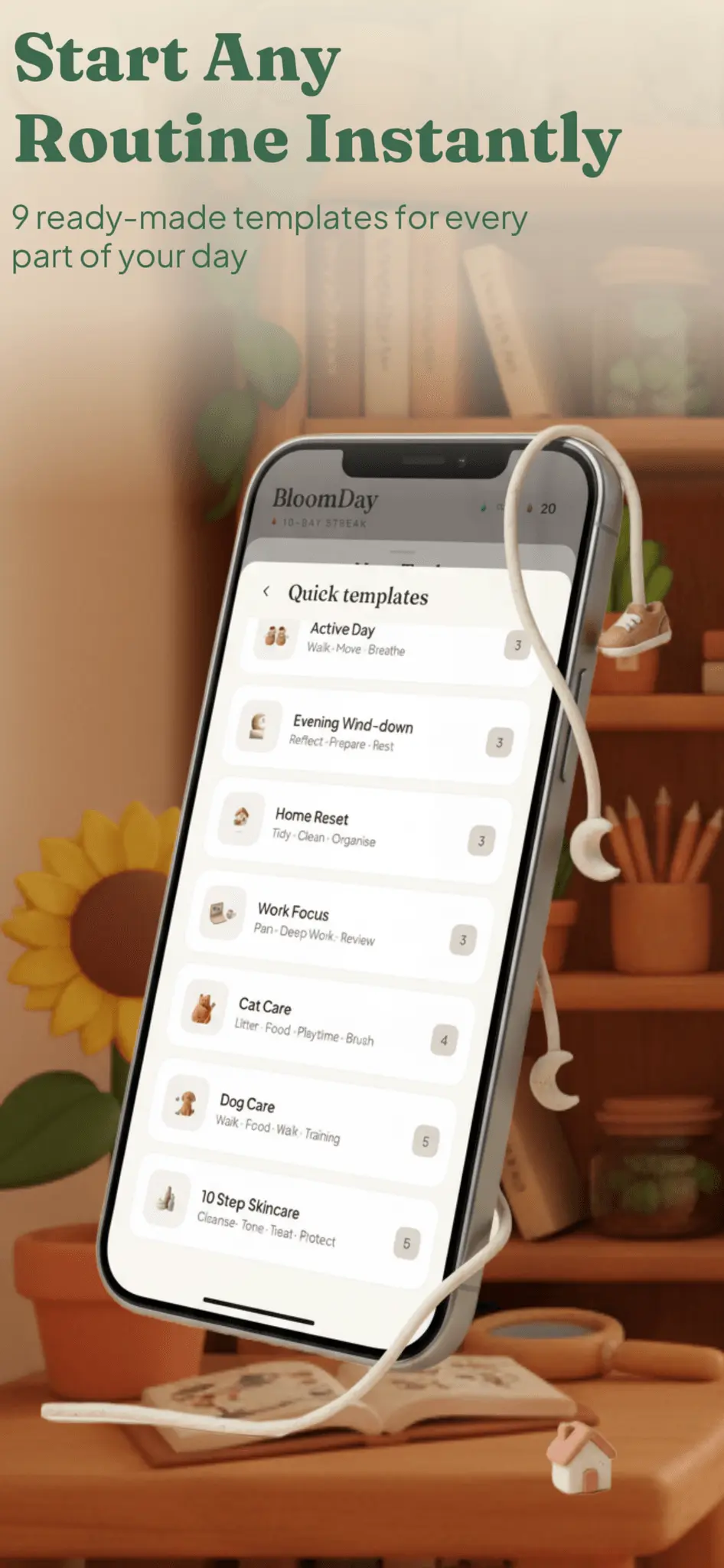 Screenshot 5 of BloomDay: Tasks & Garden