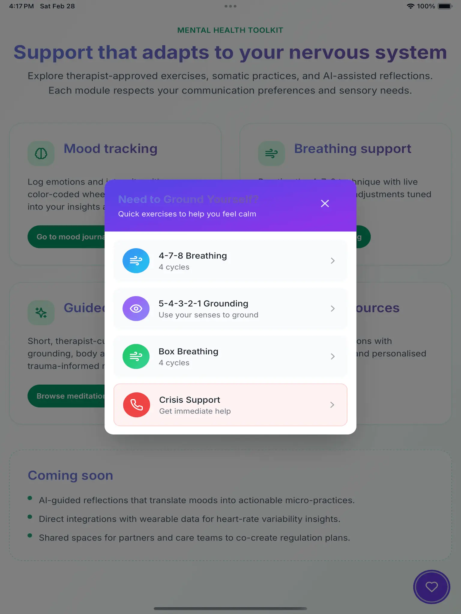Screenshot 4 of CoRegulateAI