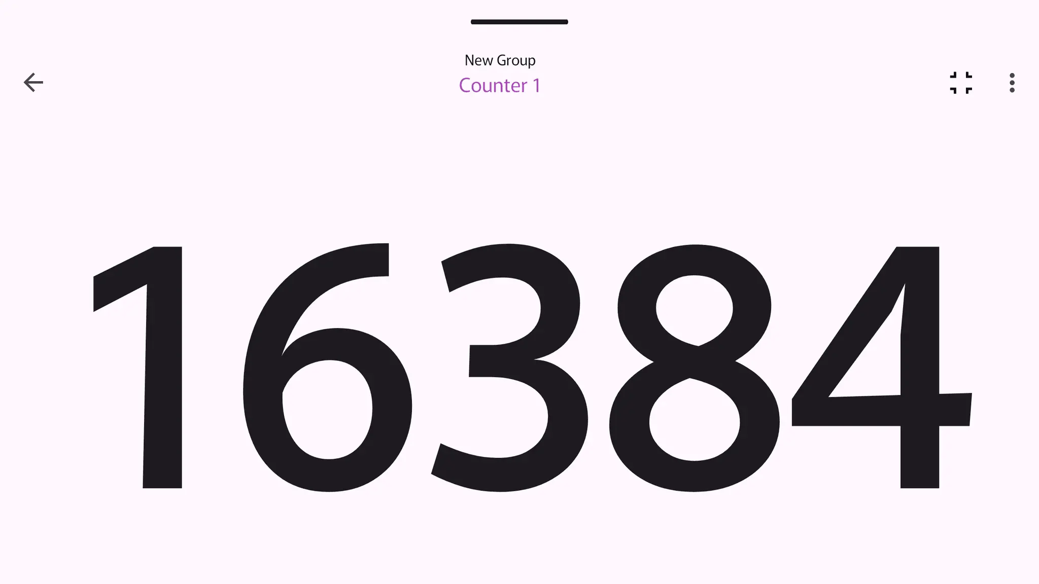 Screenshot 5 of Count Artisan Tally Counter