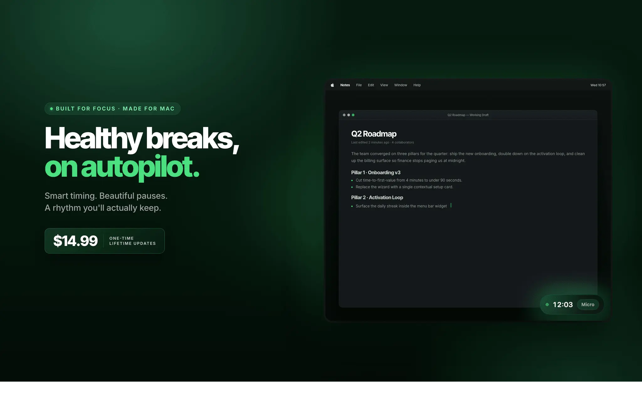 Screenshot 1 of SmartPause