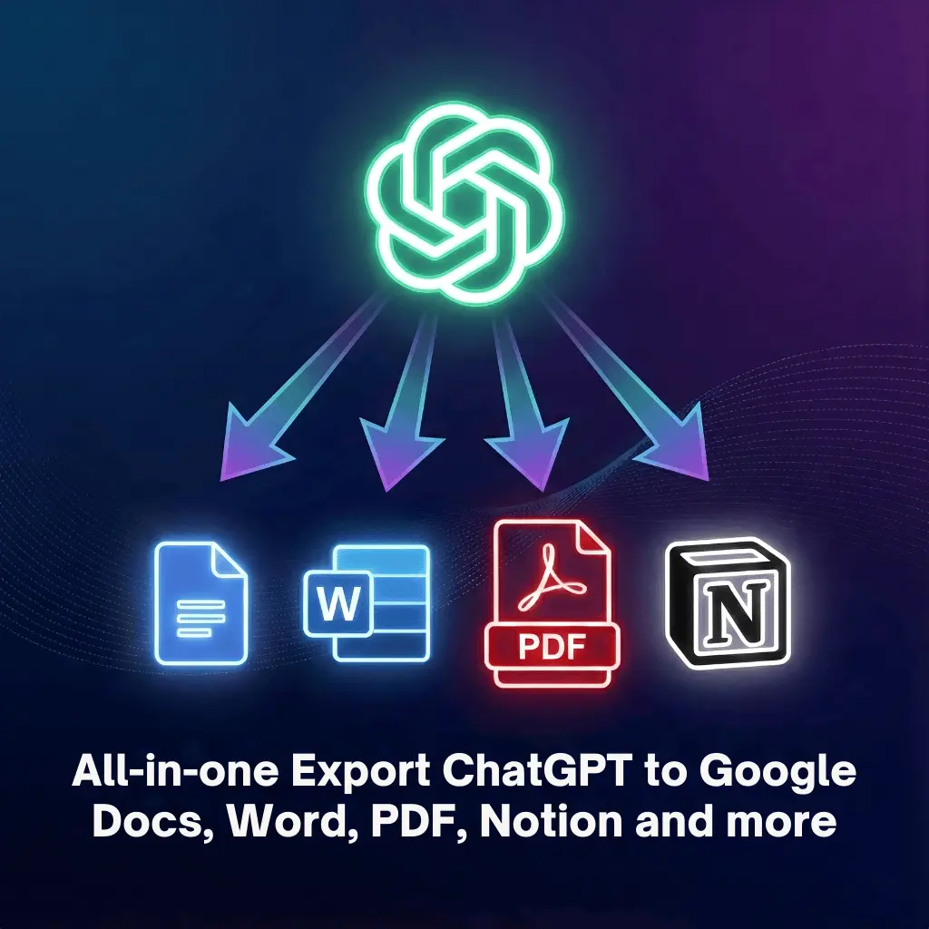 Export ChatGPT Conversation Extension