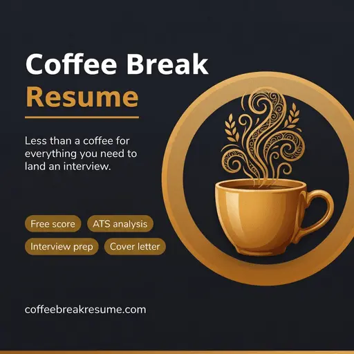 Coffee Break Resume