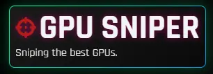 GPU Sniper